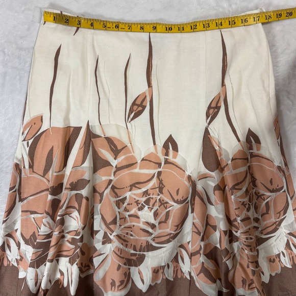 NWT Jones Wear Floral Skirt Suit Sz 16 14 Linen Utility Jacket Spring Safari Y2K - Picture 16 of 16
